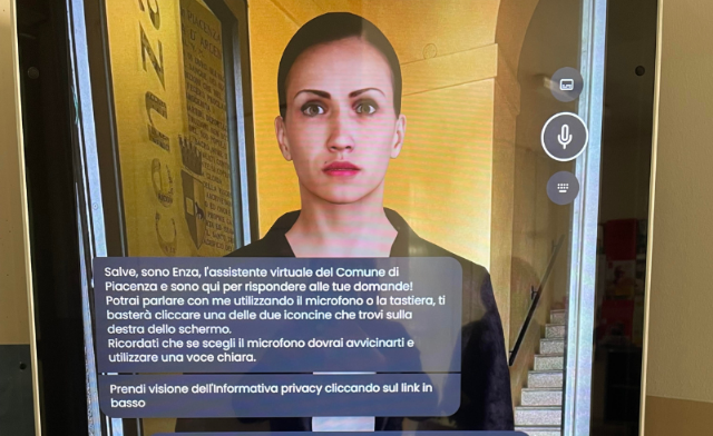 Il Comune ha una nuova assistente… virtuale: si presenta Enza