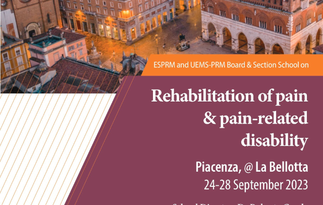 Rehabilitation of pain & pain-related disability